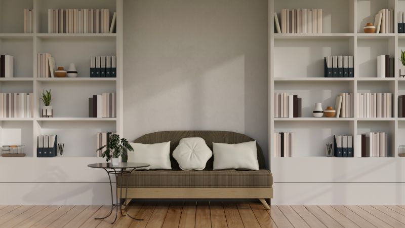 Custom Bookshelves Installation in Woodbridge, VA